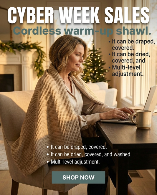 Cyber Week Savings 50% OFF —Portable Warm up Shawl (Buy 2 get Free Shipping)